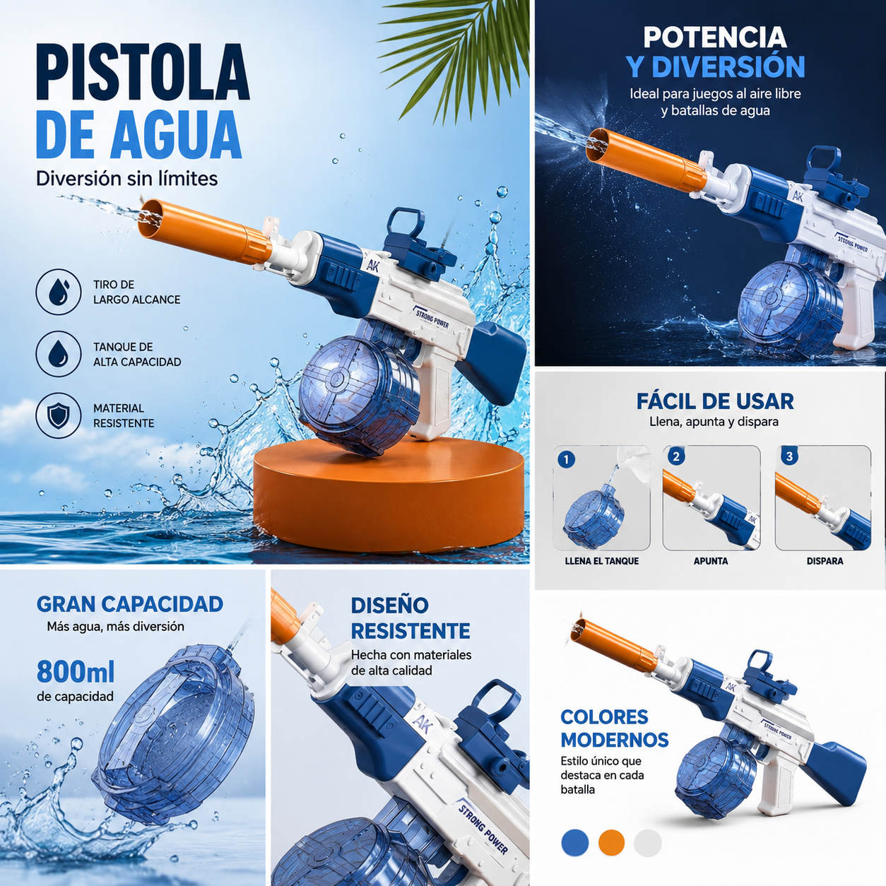 Splash Blaster Pro blaster acuático